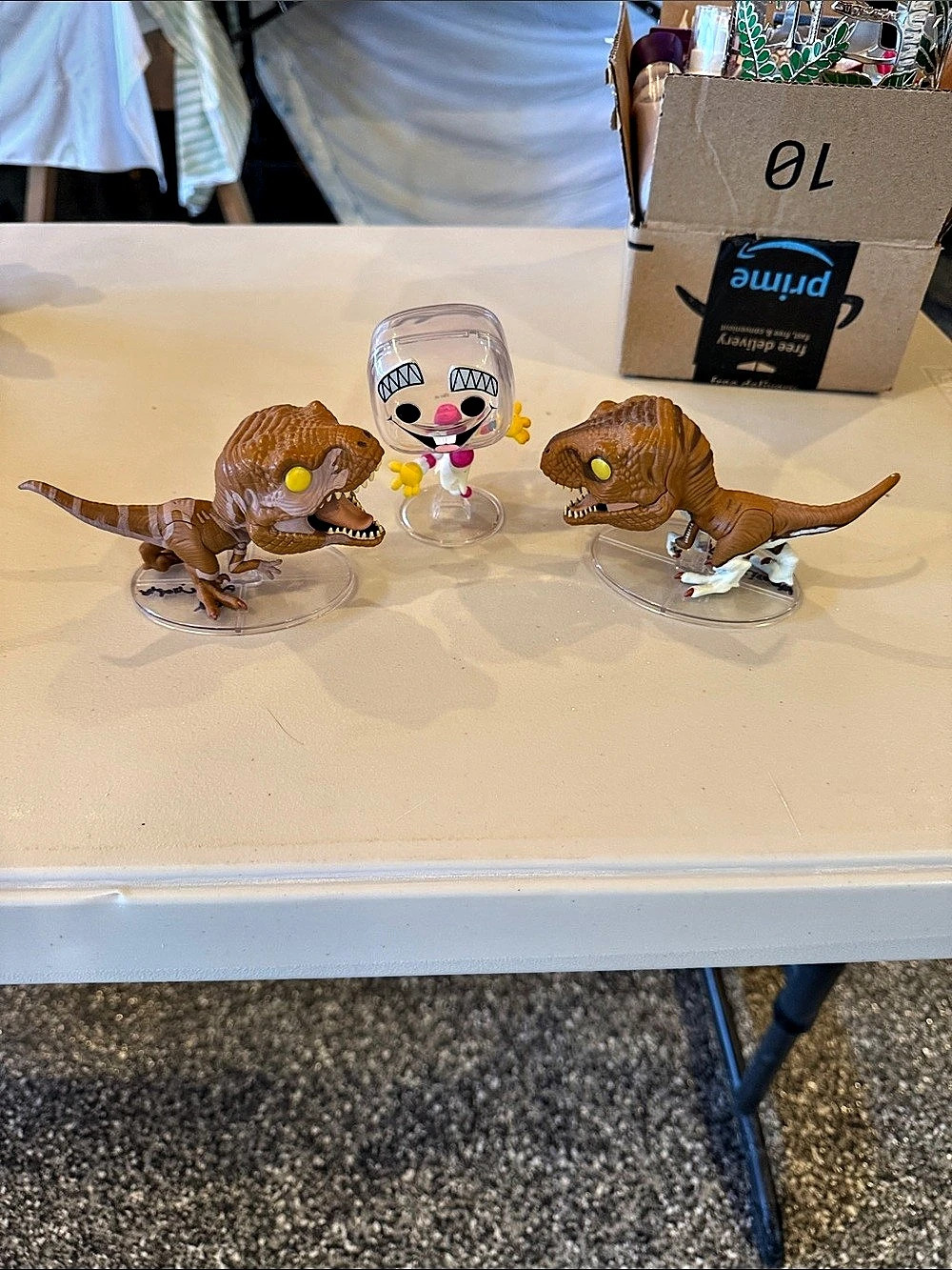 Funko Jurassic Park Velociraptor Pop! Vinyl Figure Toy Set